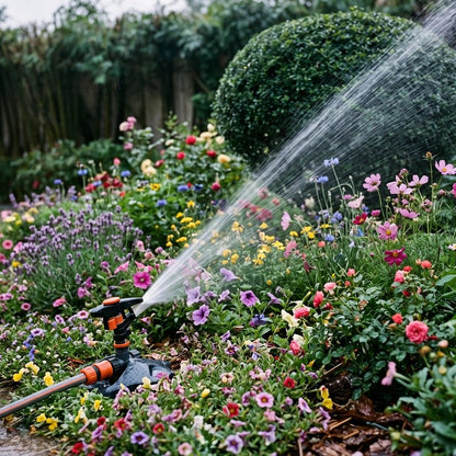 Arrosage automatique pour fleurs arbustes et plantes potagères